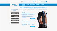 Desktop Screenshot of hemera-conseil.com
